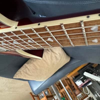 Ernie Ball Music Man Armada HH 2013 - Flame Sunburst image 2
