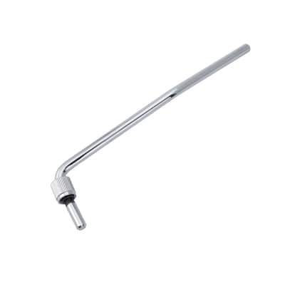 Floyd Rose Pro Low-Profile Angled Bar Chrome Tremolo 6mm Collared Bridge Arm lard Arm with 9mm-1.0 Thread Cap image 1