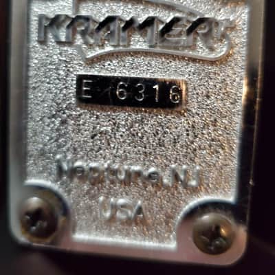 Kramer Elliot Easton  EE-Pro2 Custom 1987 - Gloss Black image 3