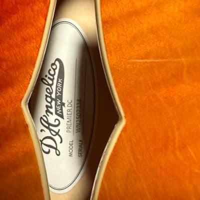 Immagine D'Angelico Premier DC Dark Iced Tea Burst With Free Gig Bag - 8
