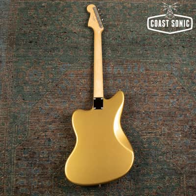 2025 Fender FSR Traditional 60s Jazzmaster Made in Japan - Mystic Aztec Gold Matching Headstock image 4