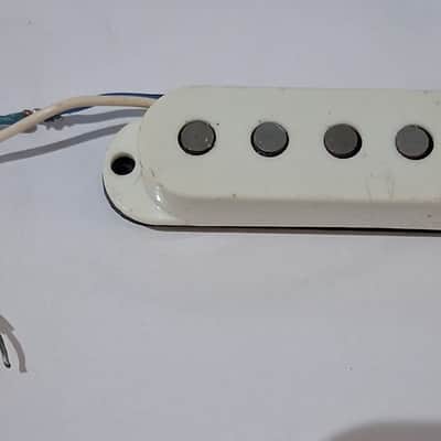 Fender 016730 Strat Bridge pickup 5.96k 1990s - White image 1