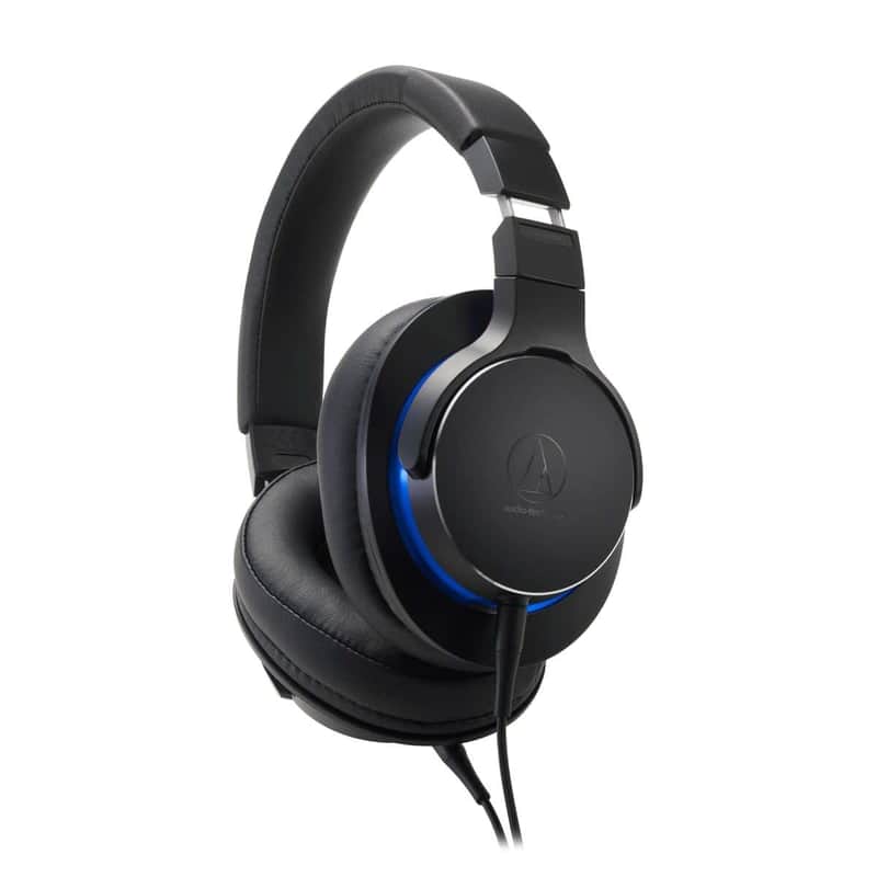 Audio-Technica ATH-MSR7bBK Closed back Headphones - 36 Ohms image 1