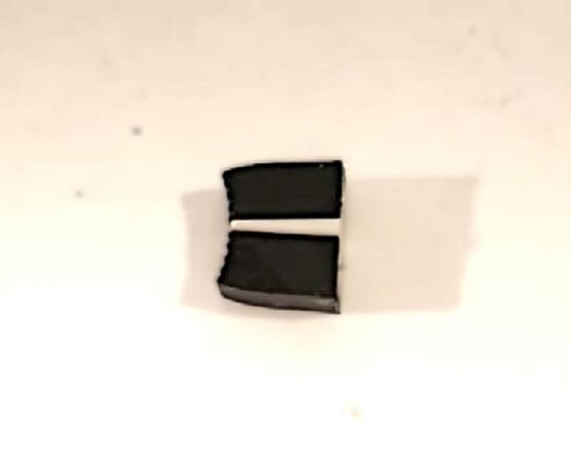 Peavey KNOB PART - for Peavey TKO Bass Amp Graphic Equalizer Slider ORIGINAL Vintage 80's - Black image 1