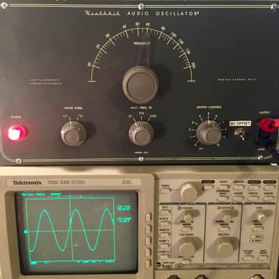 Heathkit AO-1 Audio Oscillator w DC Offset Switch, Probe & Manual – Serviced, Tested & Calibrated image 1