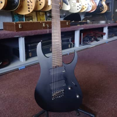 Ibanez RGIM7MH Iron Label 7 String 2016 Weathered Black *** FREE SHIPPING *** image 1