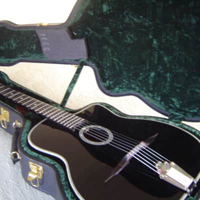 VV: Gitane DG 330 John Jorgenson Tuxedo gypsy guitar, signed, EXL+++ Guardian HSC, K&K pup, DEAL! image 18