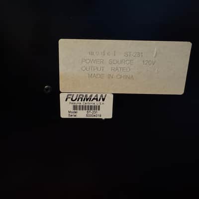 Furman ST-232 - Black image 9