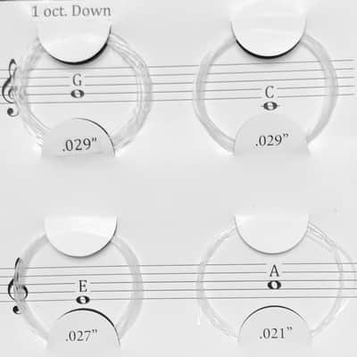 KoAloha/UkeSAHawaii Regular Tension-LOW "G" Ukulele String (Set) 2020 Fluoro Carbon image 4