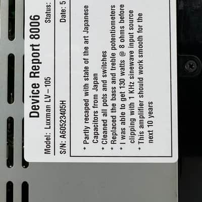 Denon PMA-280 - Stereo Amplifier - Recapped image 10