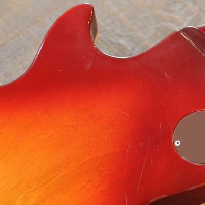 Vintage! 1974 Gibson Les Paul Deluxe Electric Guitar Cherry Sunburst w/ Mini Humbuckers + OHSC image 14
