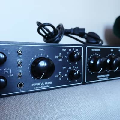 Universal Audio LA-610 MkII Tube Channel Strip 2008 - Present - Black image 1