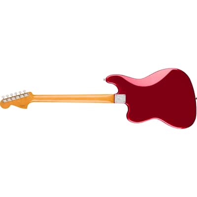 Fender Vintera III Early 60s Bass VI 6-String Bass w/ Gig Bag - Candy Apple Red image 5