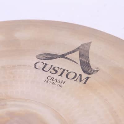 ZILDJIAN A.Custom Crash 18-inch 1296g Zildjian Crash Cymbal (08/14) image 5