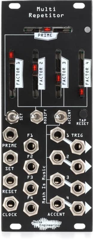 Noise Engineering Multi Repetitor 4-channel Rhythm Generator Eurorack Module image 1