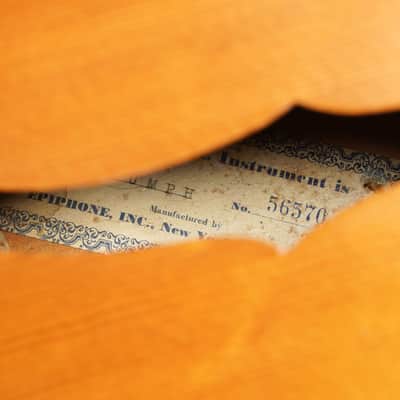 1947 Epiphone Triumph Carved-Top Archtop Guitar (VIDEO! Fresh Work, Ready) image 24