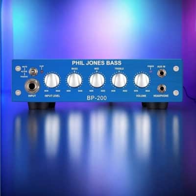Phil Jones BP-200 200-Watt Compact Bass Amp Head; A bass amp that will fit in your gig bag! The Phil Jones BP-200 amplifier offers 200 watts RMS of power while weighing only 2.5lbs. image 2