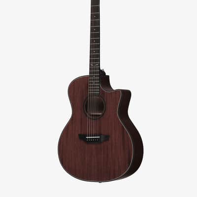 Orangewood Guitars Morgan Live Acoustic Electric Guitar - Mahogany Natural Satin image 3