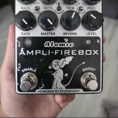 Atomic Ampli-Firebox 2010s - Black and Silver image 2