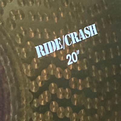 Paiste 20" RUDE Ride/Crash Cymbal image 4