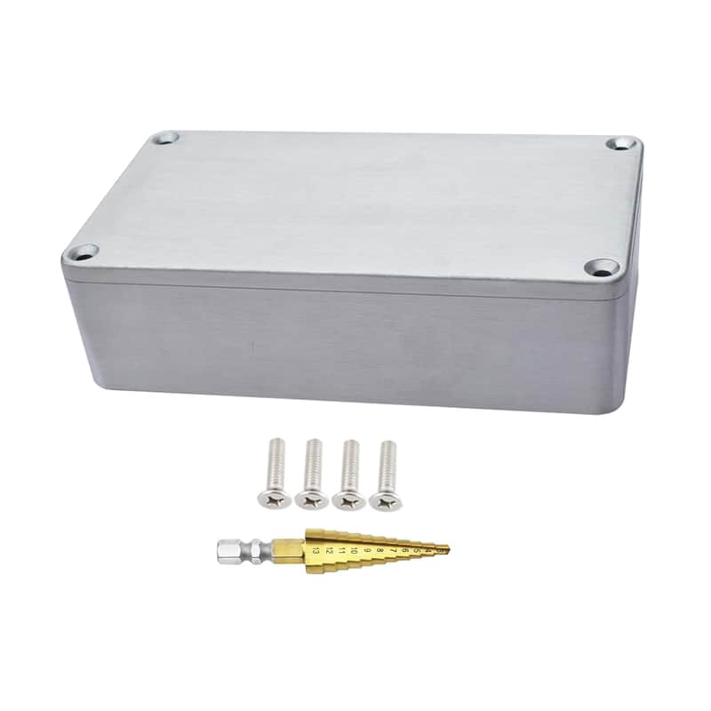 Enclosure Guitar Pedal Effects Pedal Aluminum Stomp Box Enclosure 1590B Enclosure 1590B Aluminum Box Stomp Box Pedal Box For Diy Guitar Pedal Guitar Instrument Cases Storage Holder 1Pack image 1