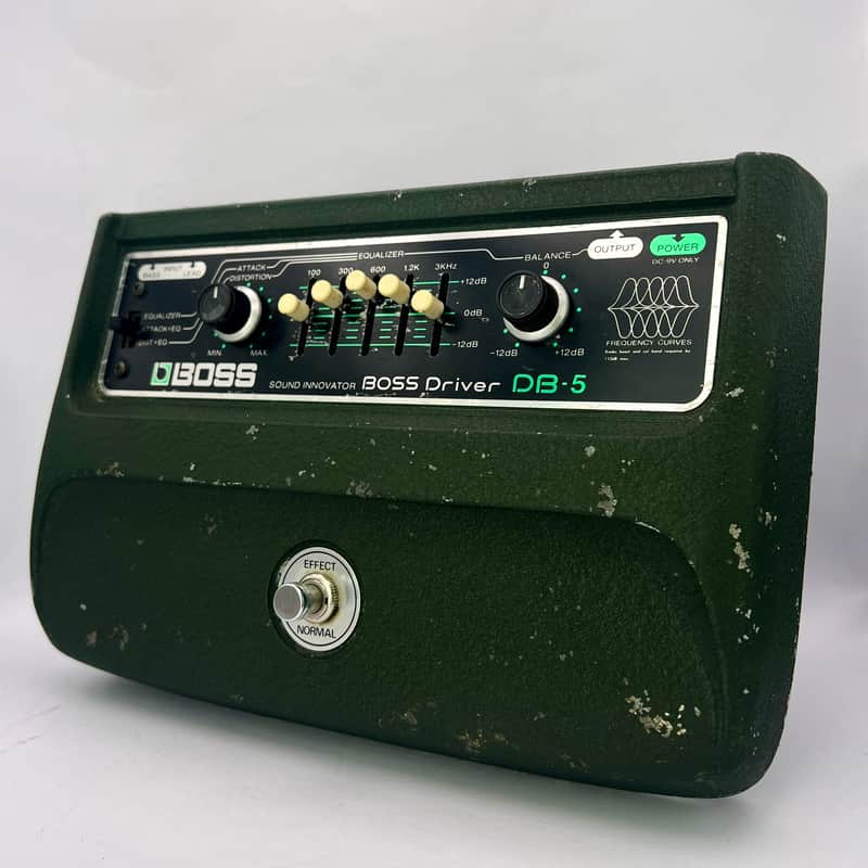 1976 – 1977 Boss DB-5 Driver Distortion / Graphic Equalizer Black