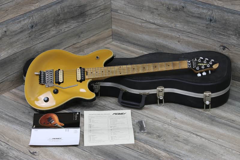 AWESOME! Peavey Wolfgang 2002 Gold Top + OHSC image 1