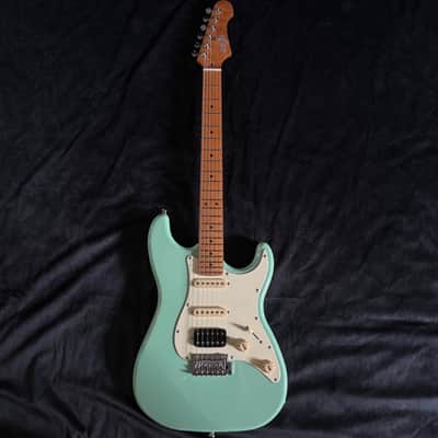 Jet Guitars JS-400 JS400 SFG, HSS Ceramic pickups, solid basswood body, 22 frets roasted maple neck, 2 point tremolo Free Setup image 2
