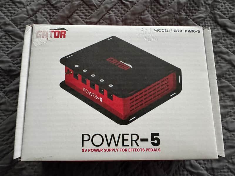 Gator GTR-PWR-5 Power Supply with 5 Isolated Outlets