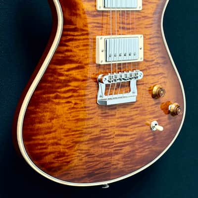 Knaggs Influence Series - Keya - Aged Scotch - Gloss Nitro Finish - T2 Maple/Mahogany Top - Mahogany Neck - Indian Rose Wood Fret Board - Lollar Imperial K Pickups - Nickel Hardware - Gold Knobs - OHSC - Call for Best Price !!! image 2