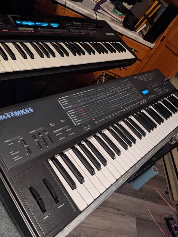 Elka Mk-55 Polyphonic Aftertouch Midi Controller image 1