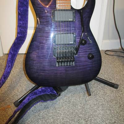 ESP LTD MH-350 2020 - 2021 - See Thru Purple Sunburst image 1