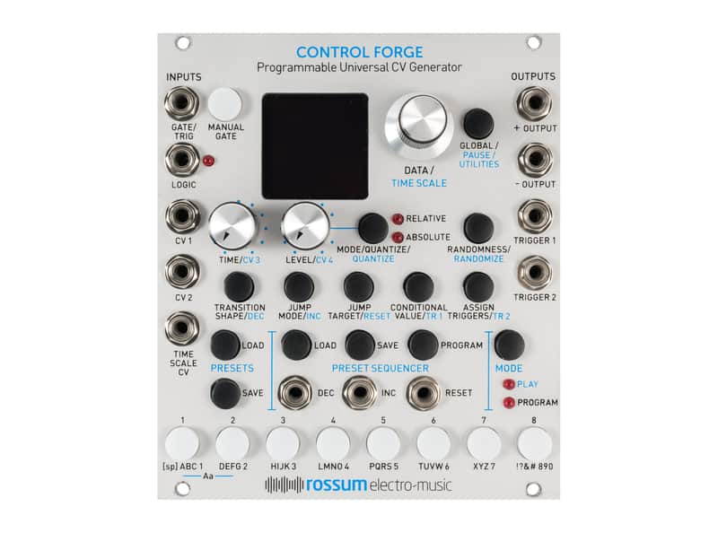Rossum Control Forge Programmable Universal CV Generator [USED] image 1
