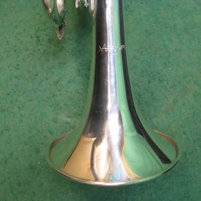 Accord by Blessing 1035 Intermediate Silver Trumpet USA - Reconditioned - Case & Blessing 7C MP image 3