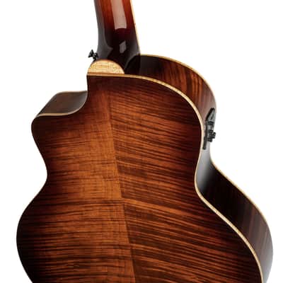 Ortega KTSM2-5 Signature Series Ken Taylor Solid Spruce Top Nato Neck Cutaway 5-String Acoustic-Electric Bass Guitar w/Gig Bag image 9