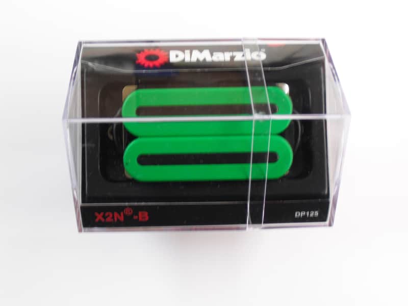DiMarzio X2N-B BASS Humbucker Green DP-125 image 1