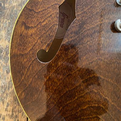 Greco Japanese Vintage SA700 Semi-Acoustic 1977 Walnut Japan MIJ w/ HSC image 11