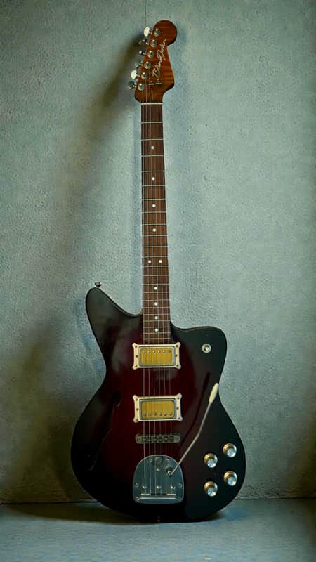 Blind Johns Guitars ‘The DeVille’ 2025 - Redburst image 1