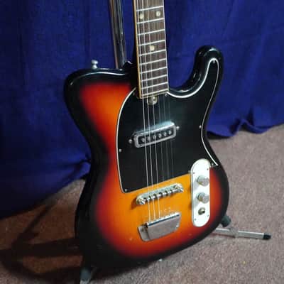 Decca Telecaster Style 1960s Sunburst image 9