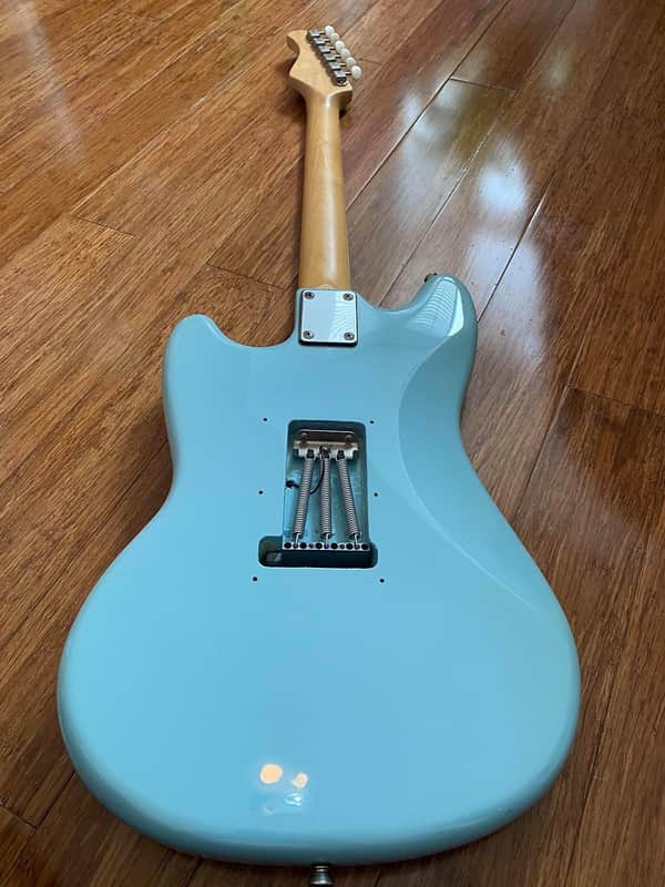 Bacchus Mustang Sonic Blue with Matching Headstock BMS-1R Universe