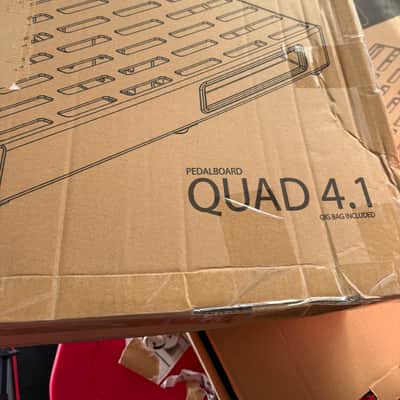 Rockboard QUAD-4.1-Pedalboard with Gig Bag 2018 - 2022 - Black image 2