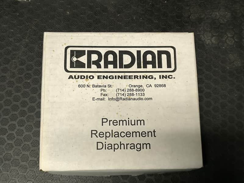 Radian 1750 8 Ohms Diaphragm image 1