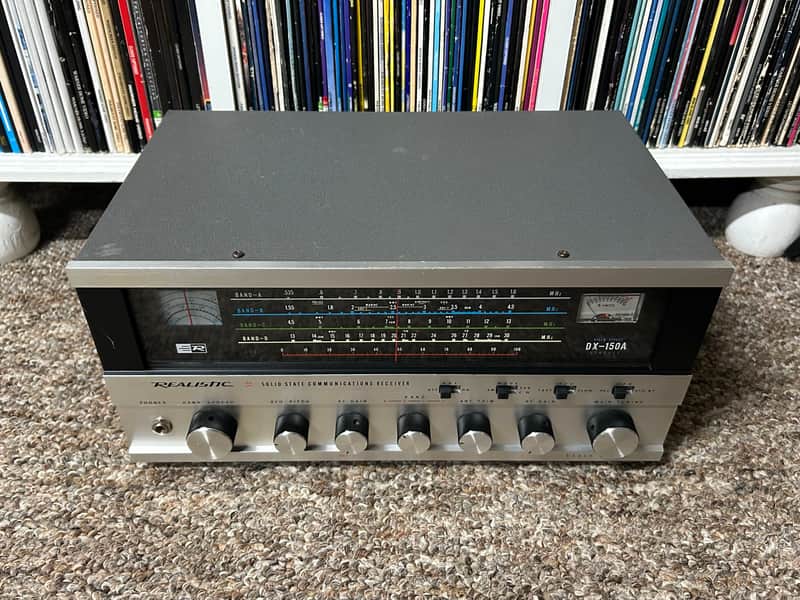 Vintage Realistic DX-150A Solid State Communications Receiver Japan TESTED READ image 1