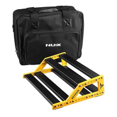 NUX NPB-S Bumblebee Customizable 2-Tier Pedal Board w/ Carry Bag - Small image 1