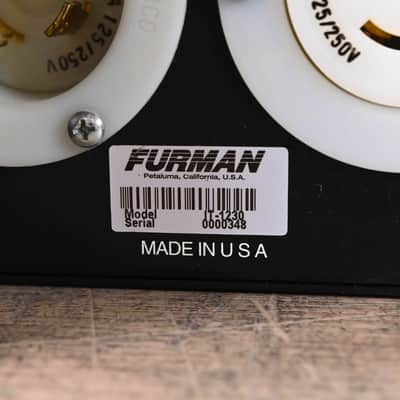 Furman IT-1230 Balanced Power Isolation Transformer CG01B5B image 10