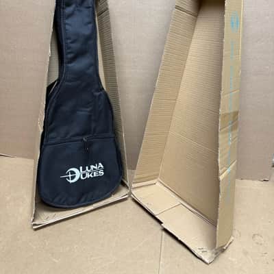 Luna MO CDR Concert Acoustic/Electric Ukulele w/ Case – B-Stock – Store Demo Condition image 16