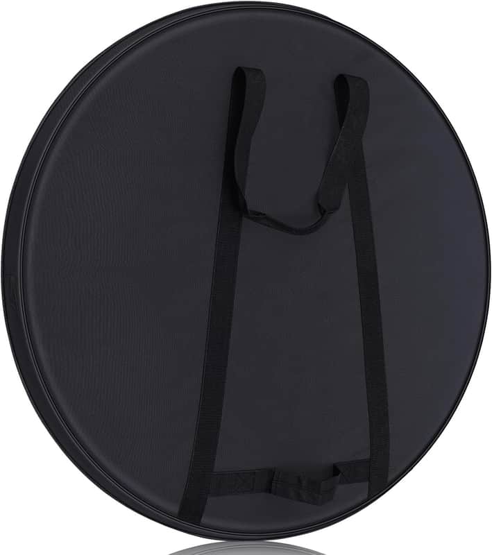 36'' Gong/tam-tam Bag Large Drum Bag with Heavy Duty Fabric and Velvet Interior for Meditation, Sound Healing Therapy and Yoga image 1