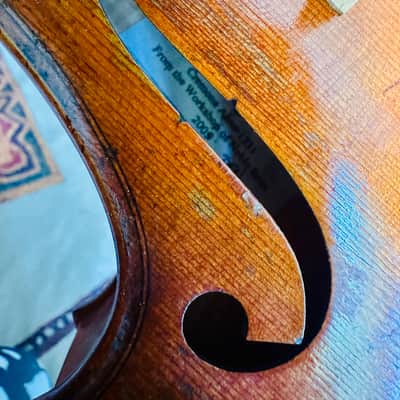 2009 Noble Bros. Workshop Viola – Antonio Stradivari Cremona 1731 Model w/ Case, Bow, Shoulder Rest & Pickup image 7