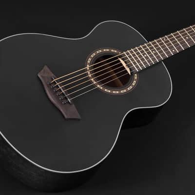 Washburn AGM5BMK Apprentice G-Mini 5 Travel Mahogany Neck 6-String Acoustic Guitar w/Gig Bag image 5