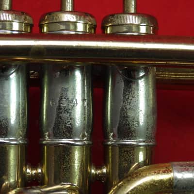 Olds Los Angeles Super Bb cornet 1939 Brass & Nickel Silver image 2